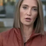Good Morning America Kayna Whitworth Orange Puffer Jacket