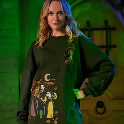 Halloween 2023 Hocus Pocus 2 Green Spirit Jersey