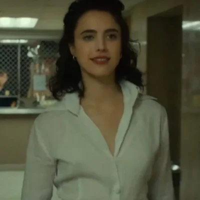 Honey Don’t! Margaret Qualley White Shirt