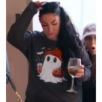 Jersey Shore Family Vacation S08 Deena Nicole Cortese Ghost Sweatshirt