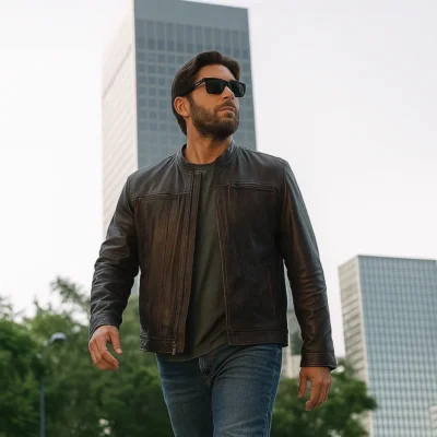 Mark Meachum Countdown S01 Leather Jacket