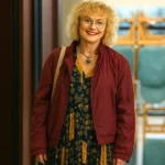 Maxine Peake I Swear Maroon Jacket