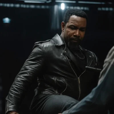 Michael Jai White Trouble Man Leather Jacket