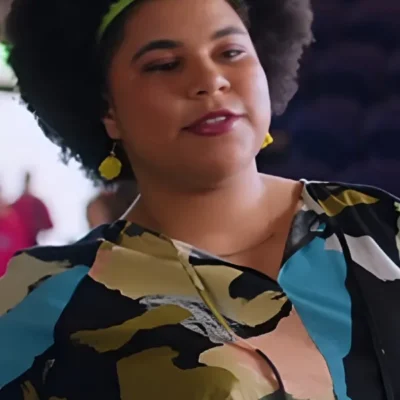 My Life Is Murder S5 Ebony Vagulans Abstract Top