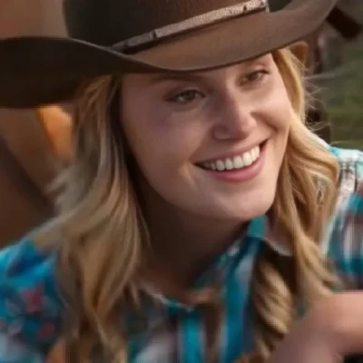 My Life with the Walter Boys S2 Natalie Sharp Teal Plaid Shirt