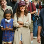 New York Natalie Portman Beige Coat