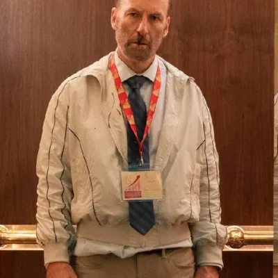 Nobody 2 Bob Odenkirk White Bomber Jacket