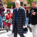 Only Murders In The Building Charles Plaid Coat