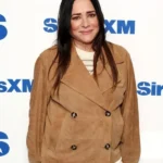 Pamela Adlon SiriusXM Studios 2025 Brown Jacket