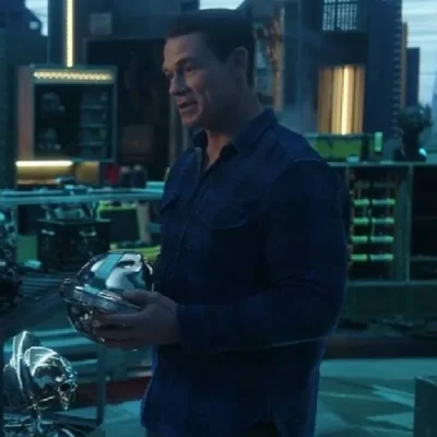 Peacemaker John Cena Blue Plaid Shirt