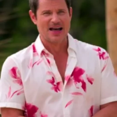 Perfect Match Nick Lachey Floral Shirt