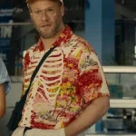 Platonic S02 Seth Rogen Skeleton Printed Shirt