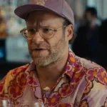 Platonic 2025 Seth Rogen Pink Floral Shirt