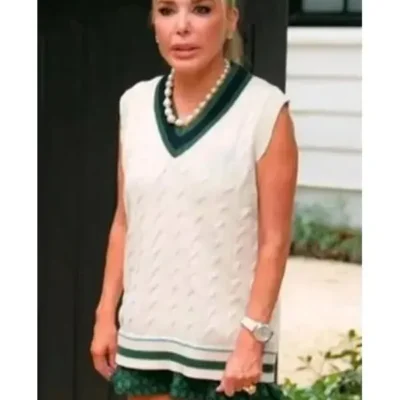 Real Housewives of Miami Marysol Patton Knit Sweater Vest