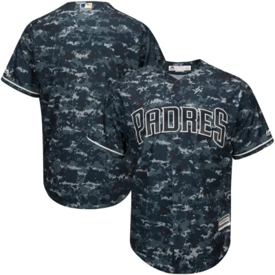 San Diego Padres Majestic Camo Base Jersey