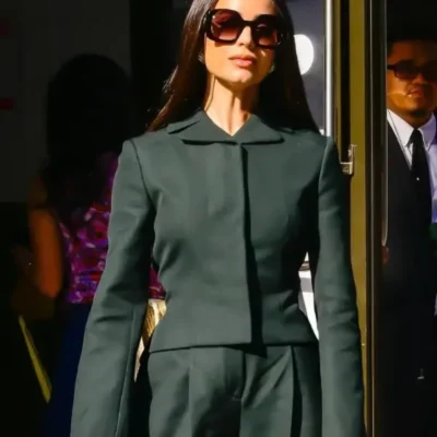 Sofia Carson NYC 2025 Jacket