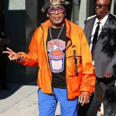 Spike Lee NYC 2025 Orange Jacket