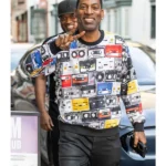Tony Rock Cassette Tape Printed Sweatshirt