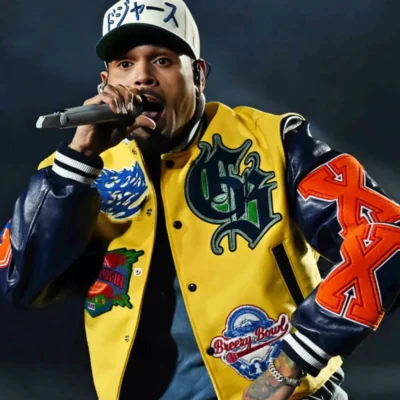Breezy Bowl Chris Brown Jacket