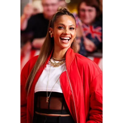 Britain’s Got Talent face Alesha Dixon Red Jacket