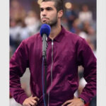 Carlos Alcaraz 2025 US Open Purple Jacket