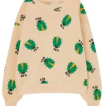 French Lover 2025 Sara Giraudeau Tao Bug Print Sweatshirt