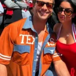 Glen Powell Kristin Juszczyk Texas Longhorns Shirt