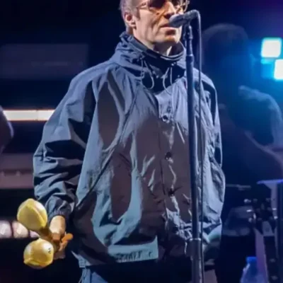 Liam Gallagher Oasis Live ’25 World Tour Black Jacket