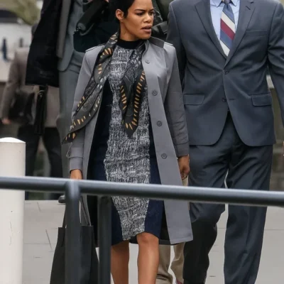 One Battle After Another grayTeyana Taylor Coat