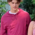 The Summer I Turned Pretty 2022 Gavin Casalegno Pink Hoodie