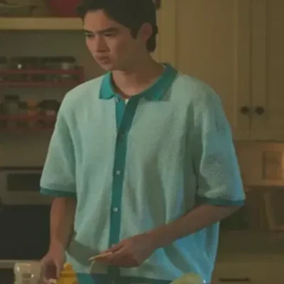 The Summer I Turned Pretty S02 Sean Kaufman Button Down Polo Top