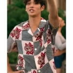 The Summer I Turned Pretty Sean Kaufman Floral Print Shirt