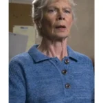 The Thursday Murder Club 2025 Celia Imrie Blue Sweater