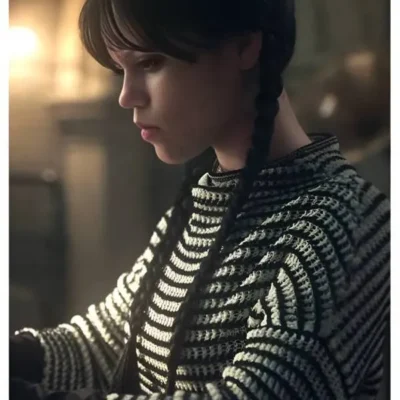 Wednesday S02 Striped Sweater