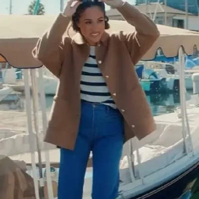 With Love, Meghan 2025 Meghan Markle Beige Jacket