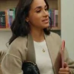 With Love Meghan S02 Meghan Markle Belted Wrap Coat