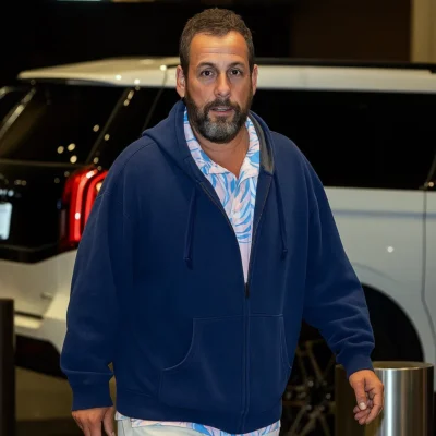 Adam Sandler 2025 Philadelphia Blue Hoodie