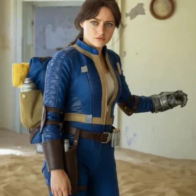 Ella Purnell Fallout S02 Lucy Jacket