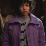 Stranger Things S05 Erica Sinclair Purple Jacket