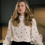 Following Yonder Star Brooke D’Orsay Polka Dots Shirt