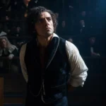 Frankenstein 2025 Oscar Isaac Black Vest