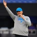 Jared Goff Detroit Lions Gray Hoodie