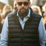 Jay Kelly 2025 Adam Sandler Black Vest