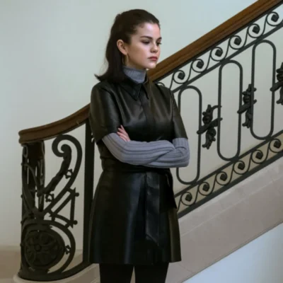 Mabel Mora Only Murders In The Building S05 Leather Coat