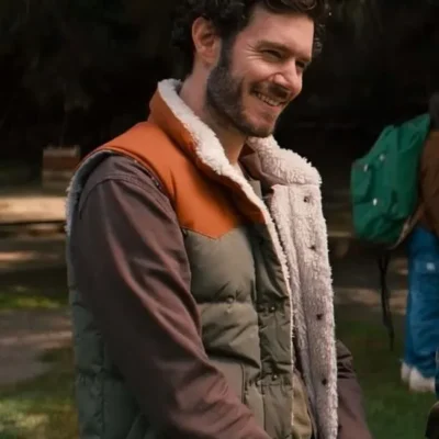 Noah Roklov Nobody Wants This 2024 Shearling Vest