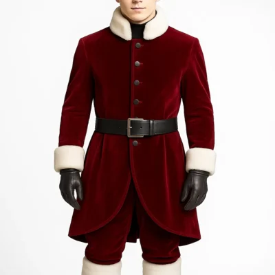 Santa Claus Red Velvet Coat