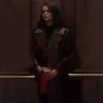 Selena Gomez Only Murders In The Building S05 Maroon Coat