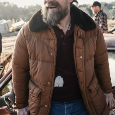 Jim Hopper Stranger Things S05 Puffer Jacket