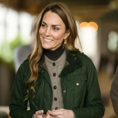 Kate Middleton Tour Mallon Farm Jacket