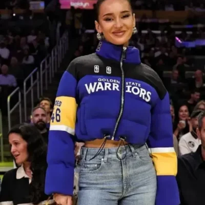 Kristin Juszczyk Golden State Warriors Puffer Jacket